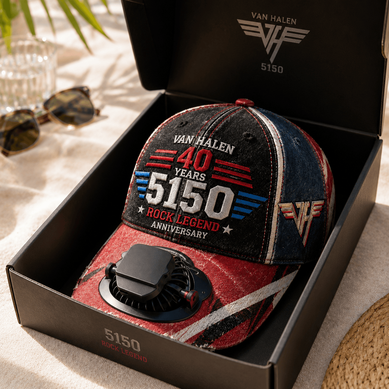 VHL Premium Rechargeable Fan Cap LNTH