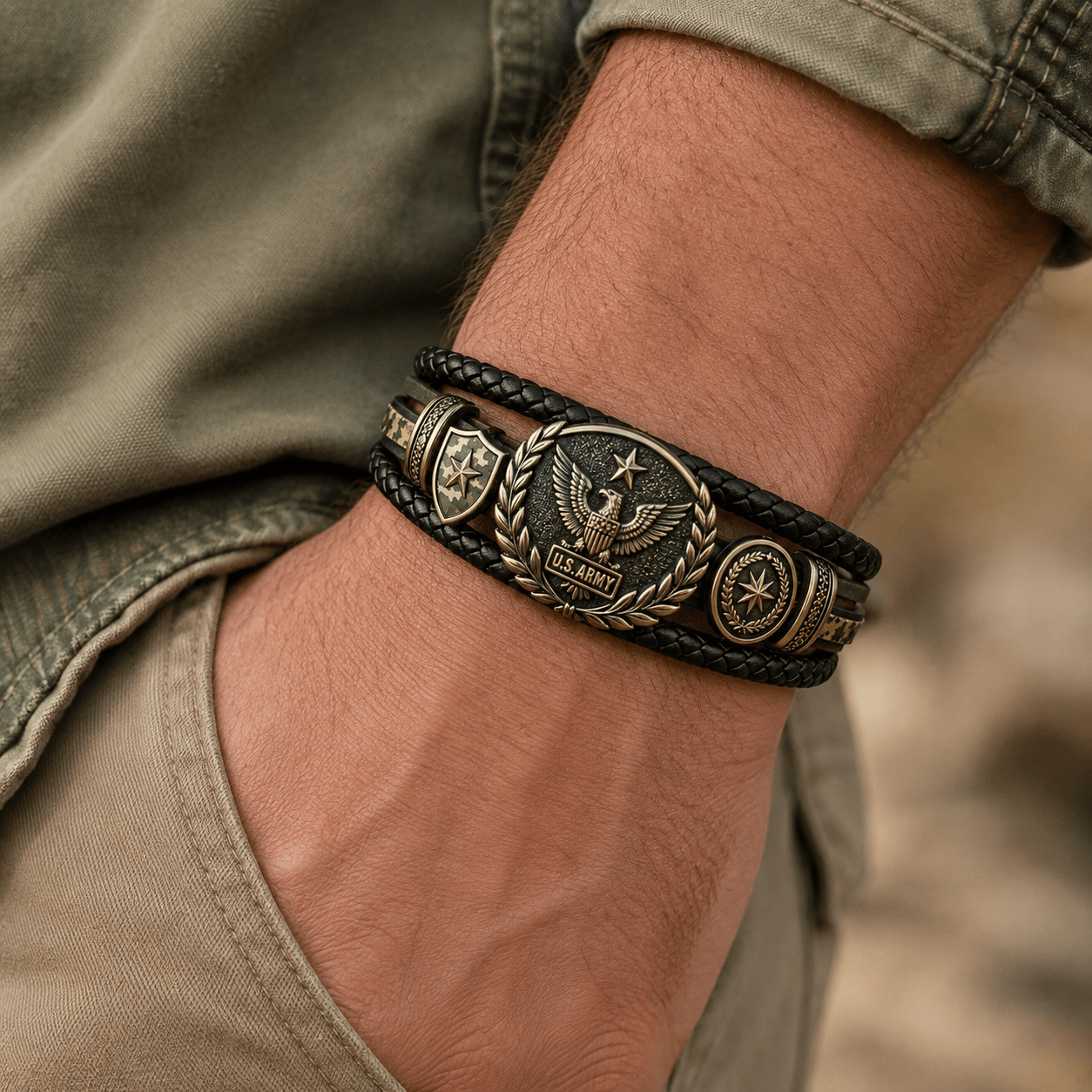 USAR Braided Bracelet Set NVH