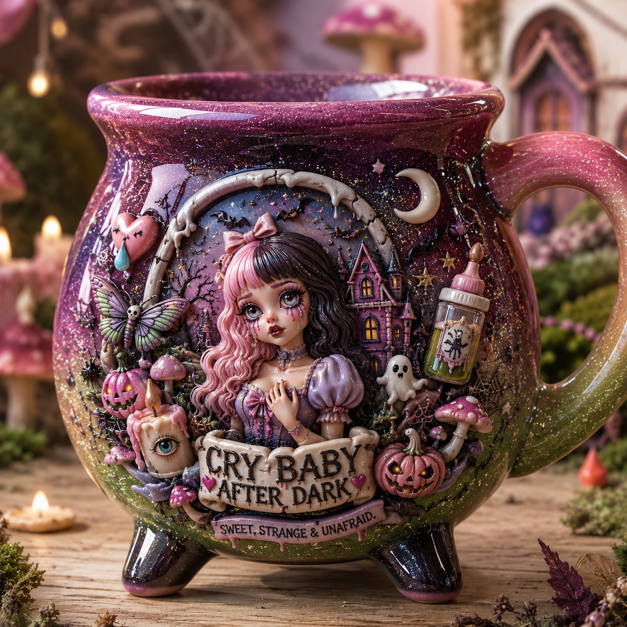Premium MMT Witch Cauldron Mug TTNL