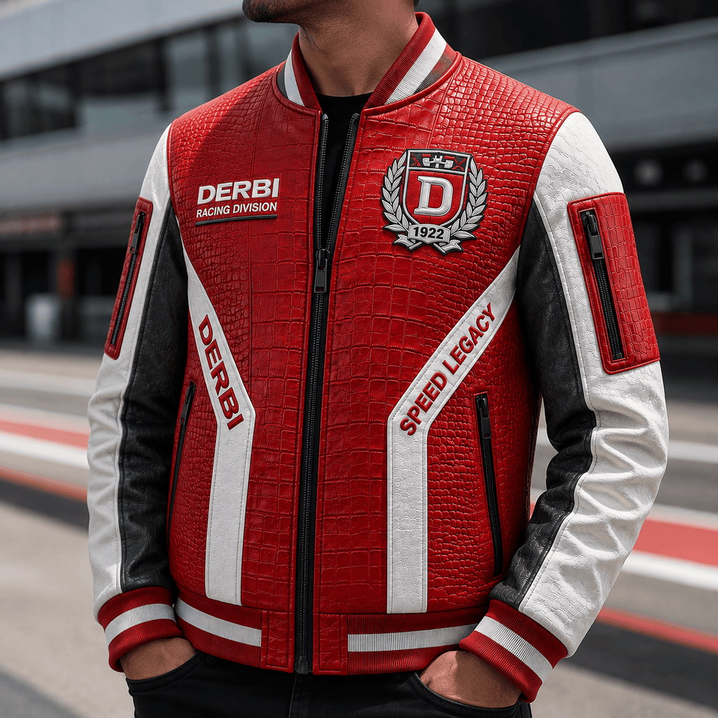 Premium DEB Leather Zipper Jacket TNSM