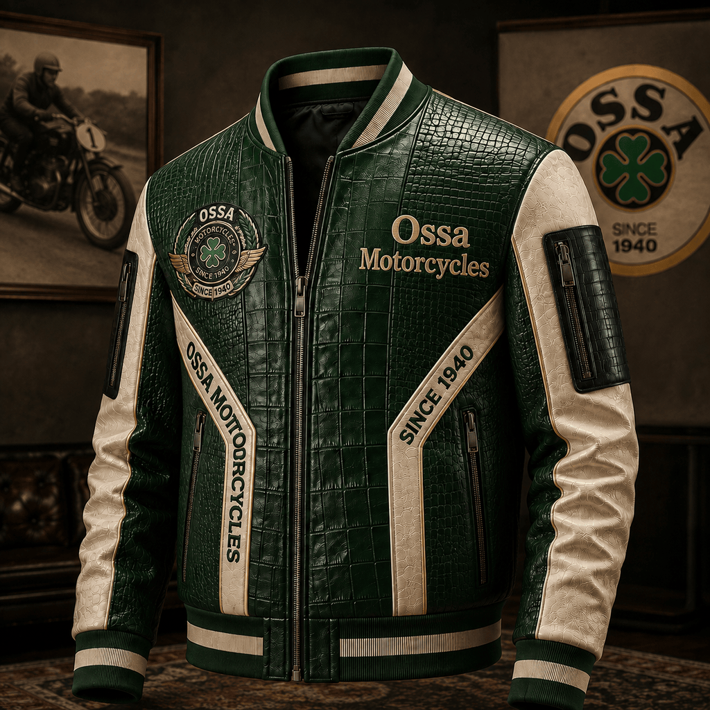 Premium OSS Leather Zipper Jacket TNSM
