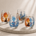 Premium ELE Stemless Wine Glass Set BMD