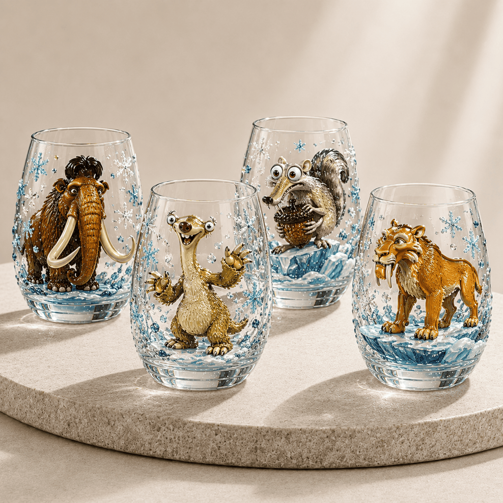 Premium IAGE Stemless Wine Glass Set BMD