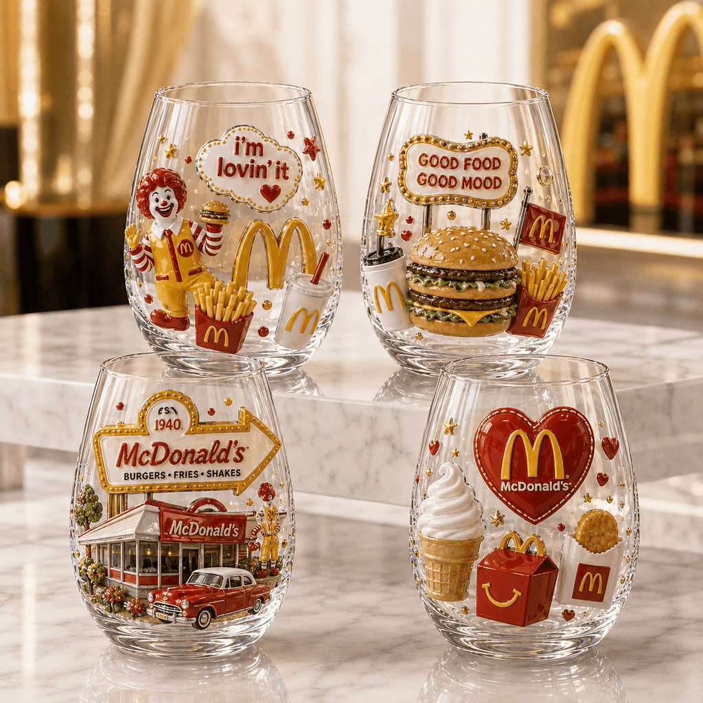 Premium MDN Stemless Wine Glass Set TTTT