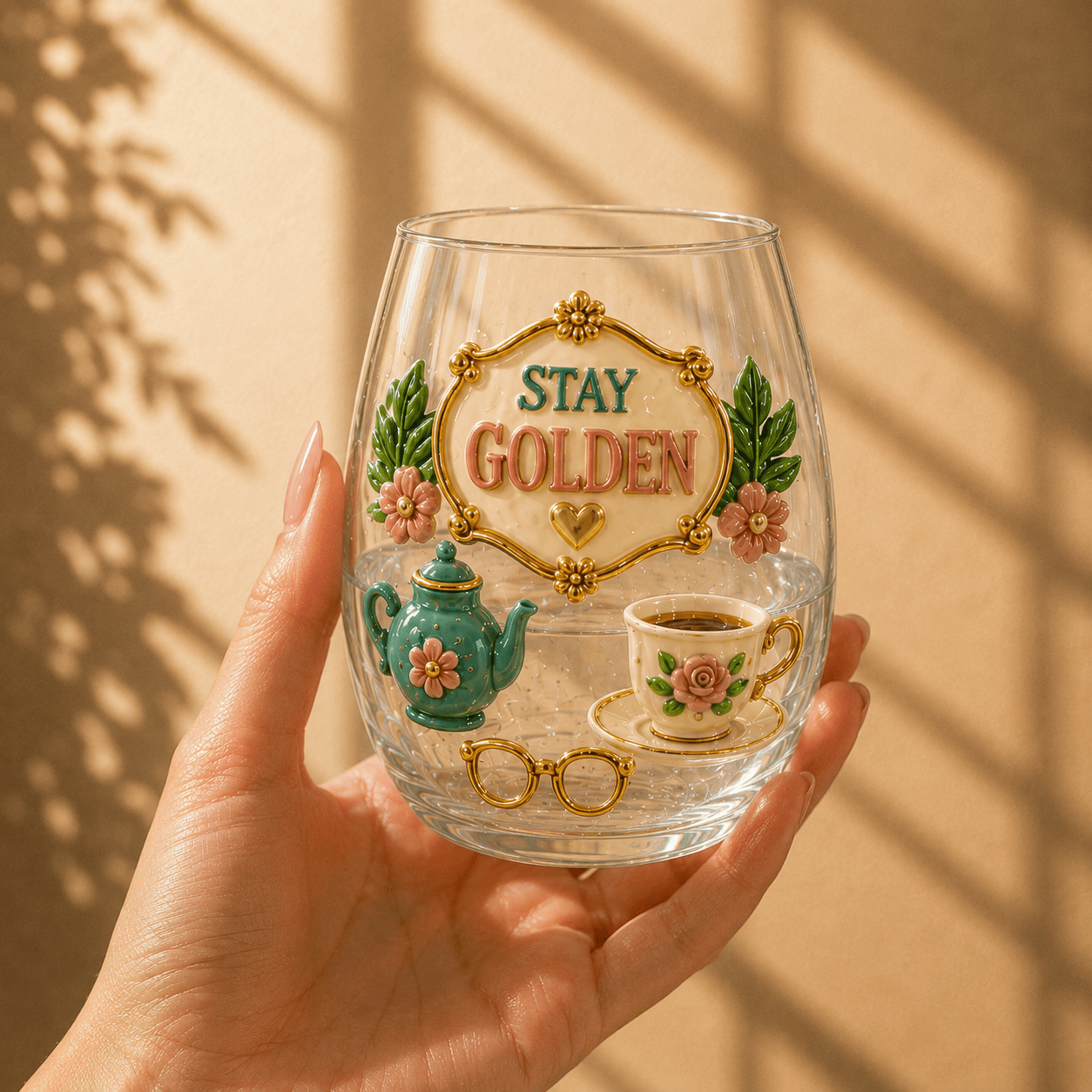 Premium TGG Stemless Wine Glass Set TMH