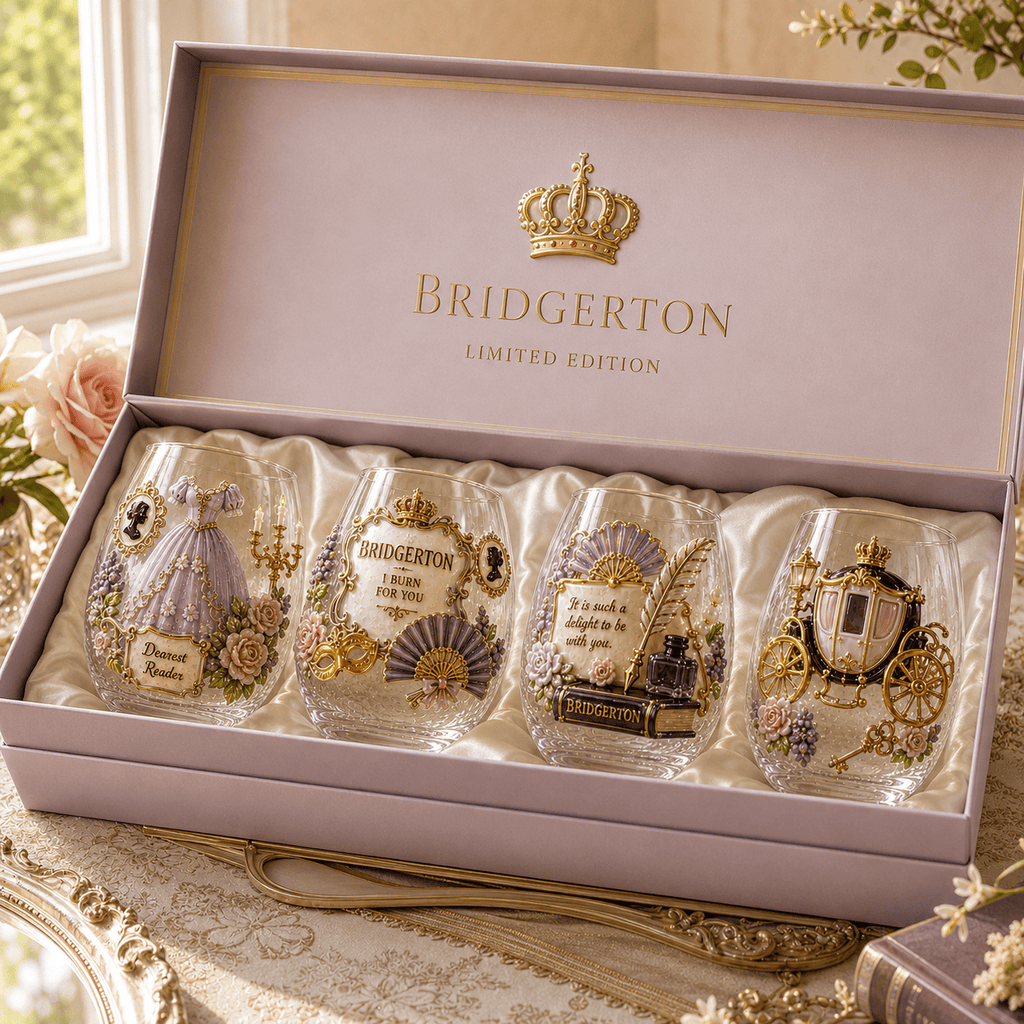 Premium BDGT Stemless Wine Glass Set TMH