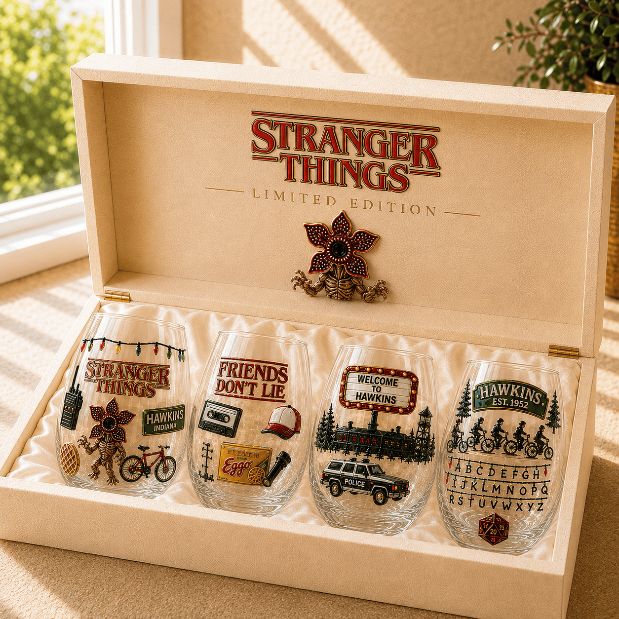 Premium STGT Stemless Wine Glass Set TMH