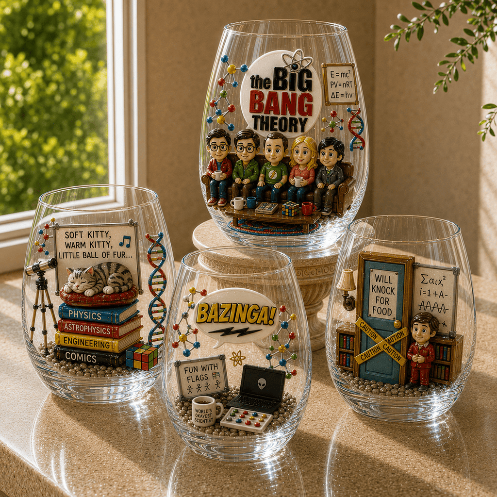 Premium TBBT Stemless Wine Glass Set TTTT