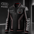 Premium AUD Leather Zipper Jacket TNSM