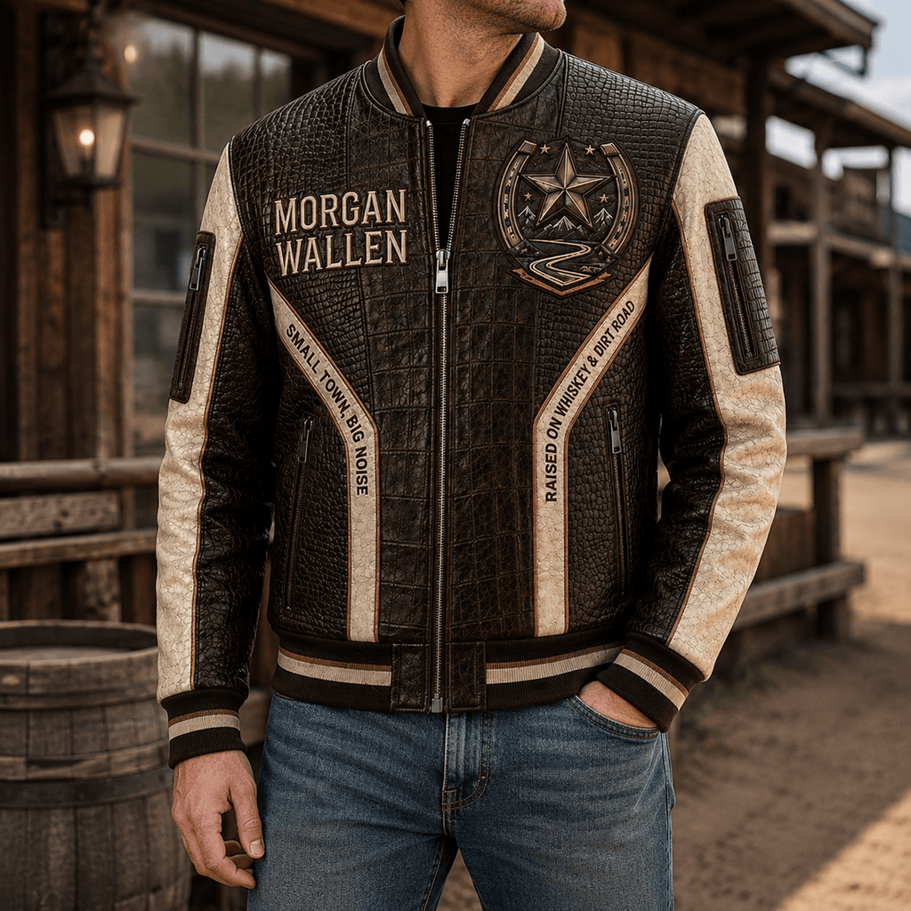 Premium MGWL Leather Zipper Jacket TTMH