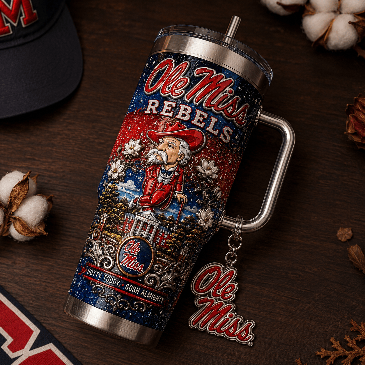 OMR 40oz Tumbler With Handle TTNL