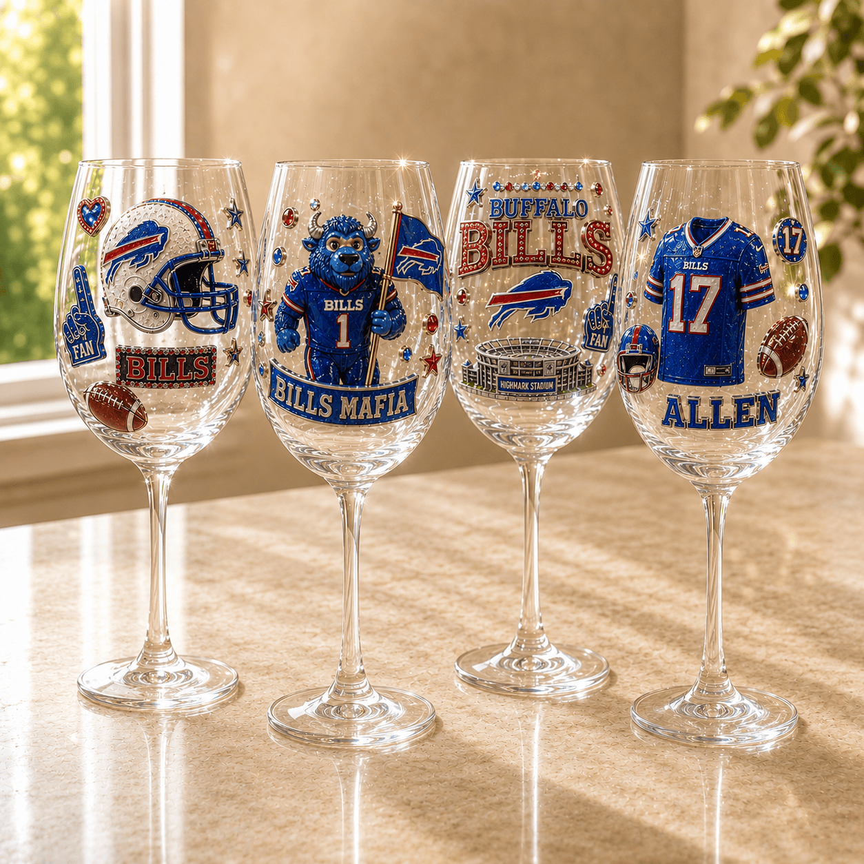 Premium BFBL Wine Glass Cup NHVH