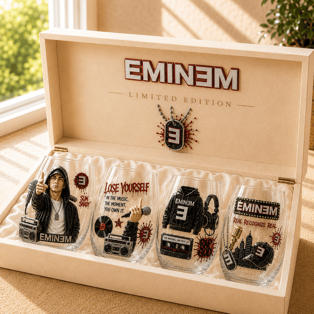 Premium EMN Wine Glass Cup TMH